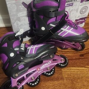 Youth Purple Inline Skates